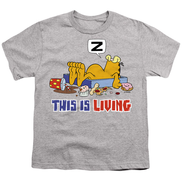 Garfield - This Is Living Youth Short Sleeve