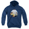 Garfield - Playing With The Big Dogs Youth Hooded Sweatshirt