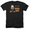 Garfield - Treats Only Adult Regular Fit Heather Short Sleeve