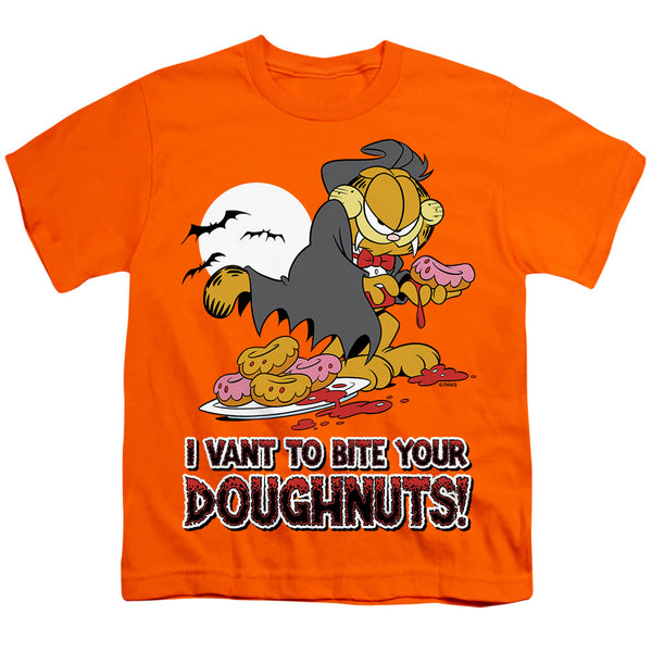 Garfield - I Vant Doughnuts Youth Short Sleeve