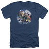 Garfield - Moonlight Ride Adult Regular Fit Heather Short Sleeve