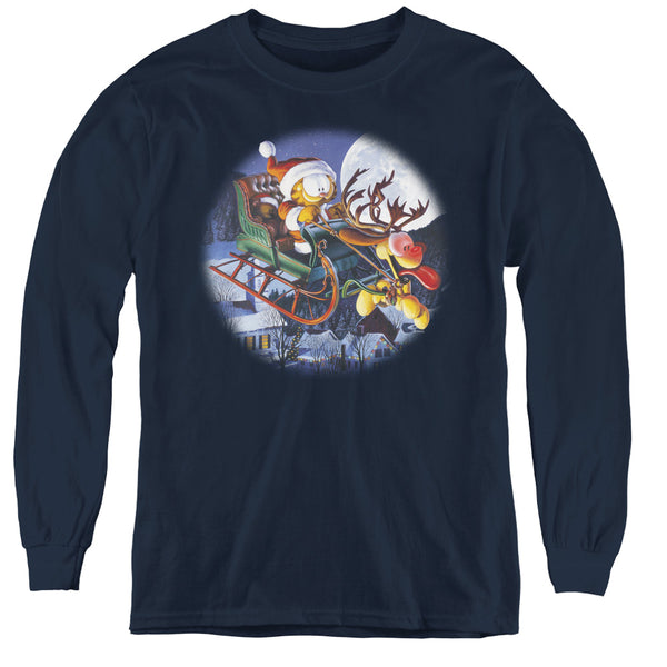 Garfield - Moonlight Ride L - S Youth