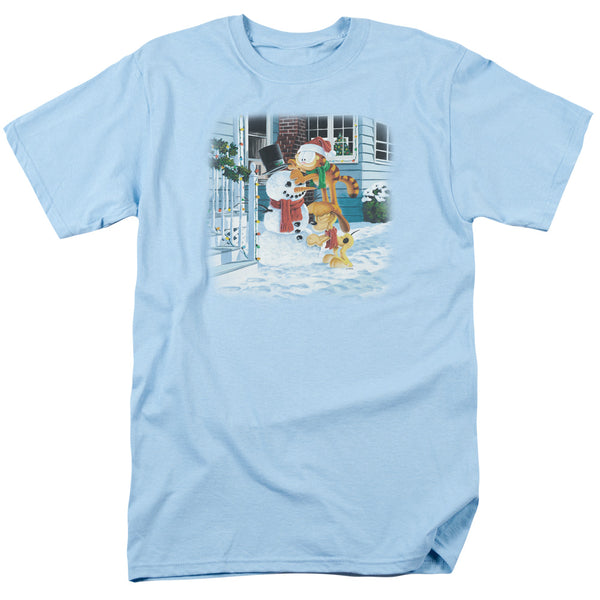 Garfield - Snow Fun Adult Regular Fit Short Sleeve