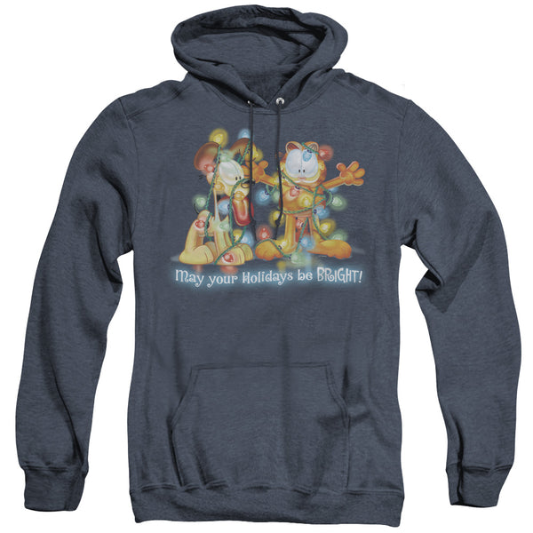 Garfield - Bright Holidays Adult Heather Hoodie