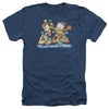 Garfield - Bright Holidays Adult Regular Fit Heather Short Sleeve