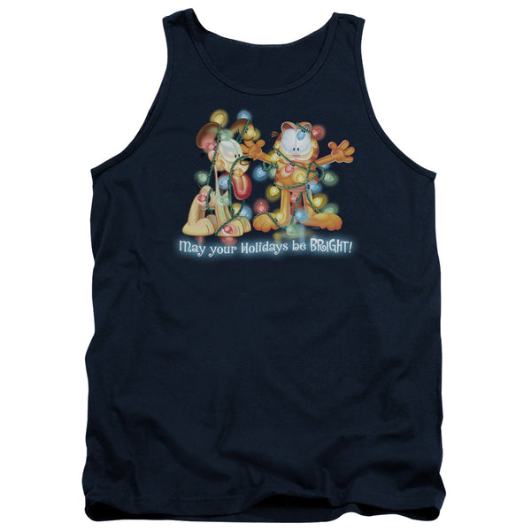 Garfield - Bright Holidays Adult Tank Top