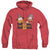 Garfield - Trick Or Treat Adult Heather Hoodie