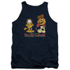 Garfield - Drooling Pumpkins Adult Tank Top