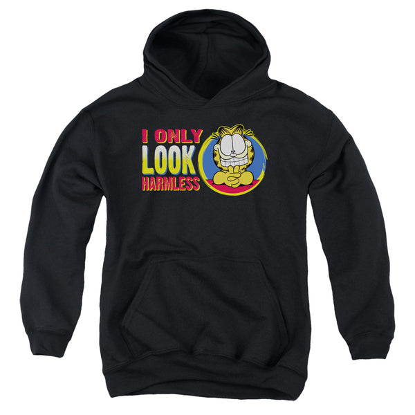 Garfield - I Only Look Harmless Youth Hooded Sweatshirt