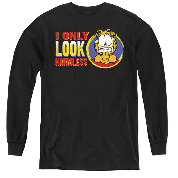 Garfield - I Only Look Harmless L - S Youth
