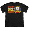 Garfield - I Only Look Harmless Youth Short Sleeve