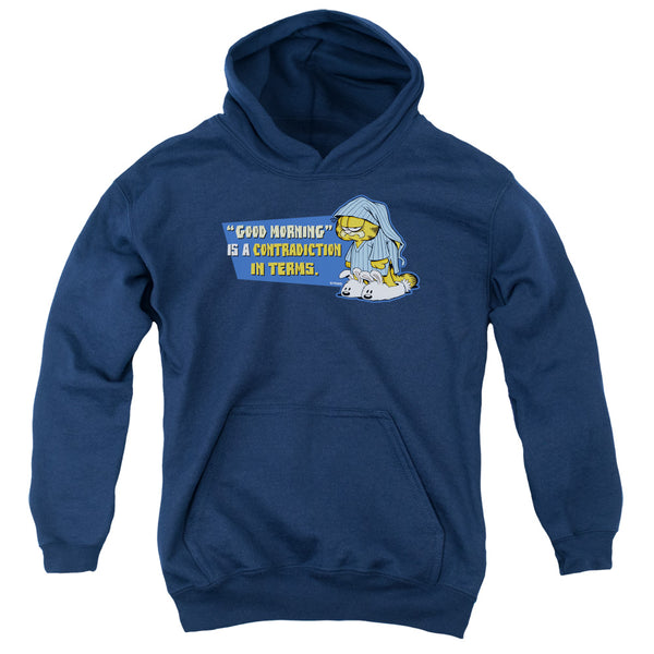 Garfield - Contradicition In Terms Youth Hooded Sweatshirt