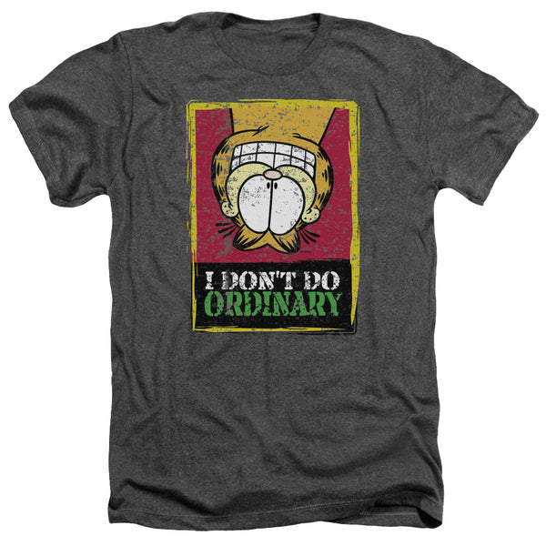 Garfield - I Dont Do Ordinary Adult Regular Fit Heather Short Sleeve