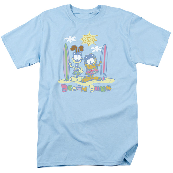 Garfield - Beach Bums Adult Regular Fit Short Sleeve