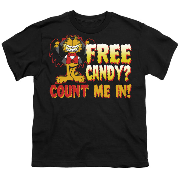 Garfield - Count Me In Youth Short Sleeve