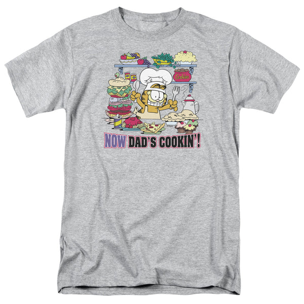Garfield - Now Dads Cooking Adult Regular Fit Short Sleeve