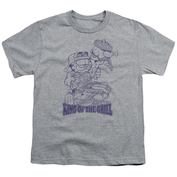 Garfield - King Of The Grill Youth Short Sleeve