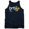 Garfield - Be Right Back Adult Tank Top