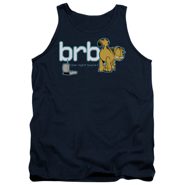 Garfield - Be Right Back Adult Tank Top