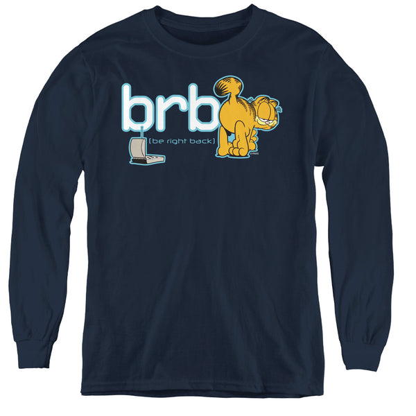 Garfield - Be Right Back L - S Youth
