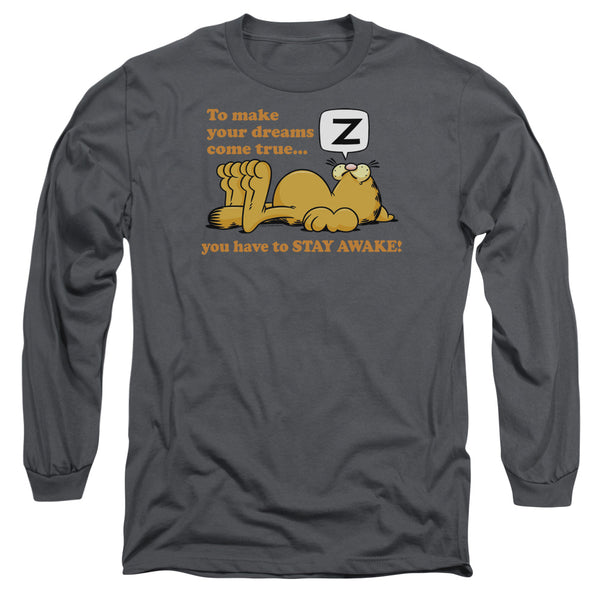 Garfield - Stay Awake Adult Long Sleeve