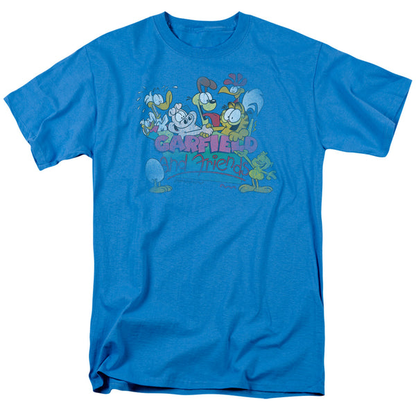 Garfield - Garfield And Friends Adult Regular Fit Short Sleeve
