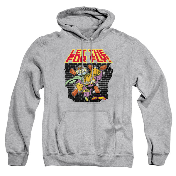 Garfield - Let The Fur Fly Adult Pullover Hoodie