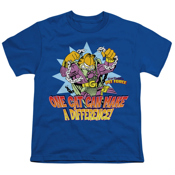 Garfield - Make A Difference Youth Short Sleeve