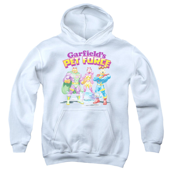 Garfield - Heroes Await Youth Hooded Sweatshirt