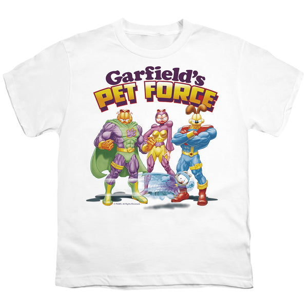 Garfield - Heroes Await Youth Short Sleeve