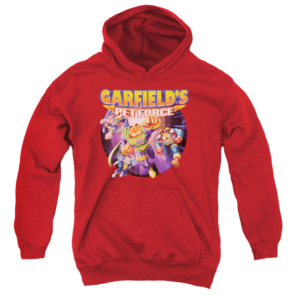 Garfield - Pet Force Four Youth Hooded Sweatshirt