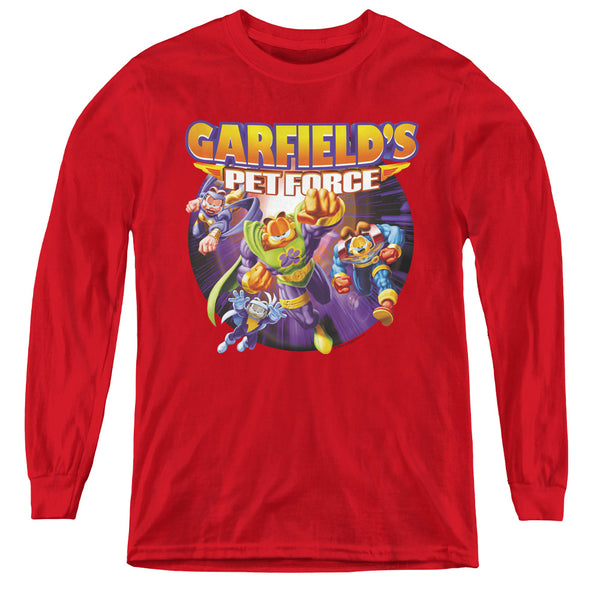 Garfield - Pet Force Four L - S Youth