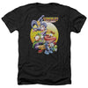 Garfield - Tongue Of Doom Adult Regular Fit Heather Short Sleeve