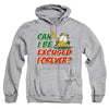 Garfield - Excused Forever Adult Pullover Hoodie