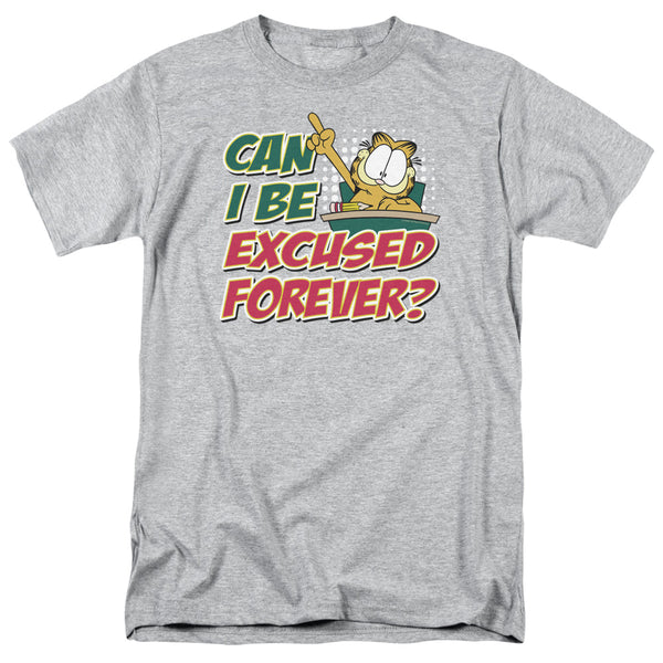 Garfield - Excused Forever Adult Regular Fit Short Sleeve