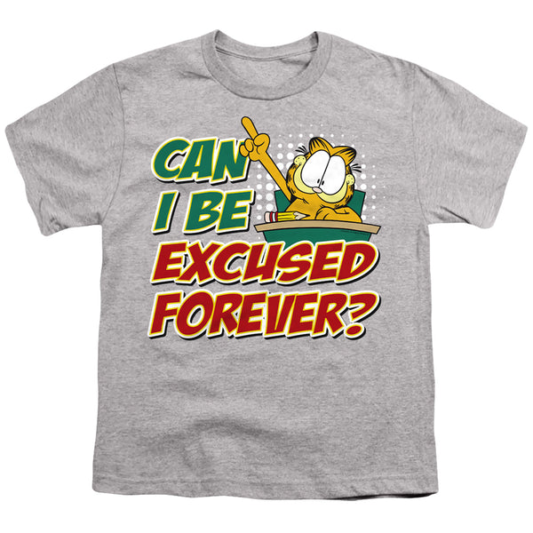 Garfield - Excused Forever Youth Short Sleeve