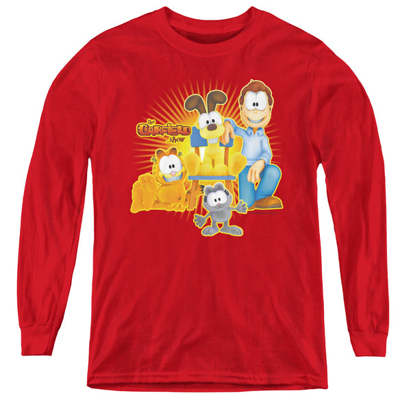 Garfield - Say Cheese L - S Youth