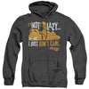 Garfield - Not Lazy Adult Heather Hoodie