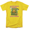 Garfield - Throne Adult Regular Fit Short Sleeve