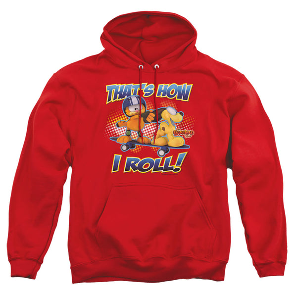 Garfield - How I Roll Adult Pullover Hoodie