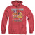 Garfield - How I Roll Adult Heather Hoodie