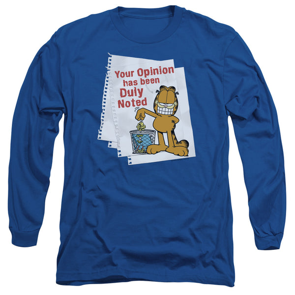 Garfield - Duly Noted Adult Long Sleeve