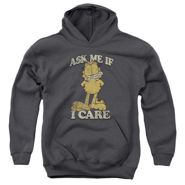 Garfield - Ask Me Youth Hooded Sweatshirt