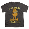 Garfield - Ask Me Youth Short Sleeve