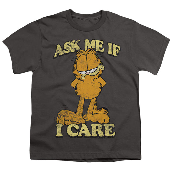 Garfield - Ask Me Youth Short Sleeve