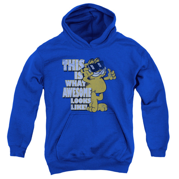 Garfield - Awesome Youth Hooded Sweatshirt