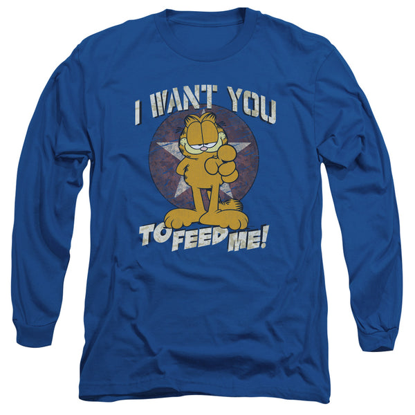 Garfield - I Want You Adult Long Sleeve