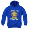 Garfield - I Want You Youth Hooded Sweatshirt