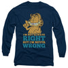 Garfield - Never Wrong Adult Long Sleeve
