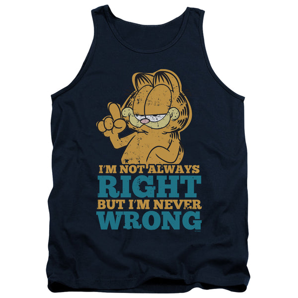 Garfield - Never Wrong Adult Tank Top